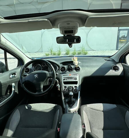 Синий Пежо 308, объемом двигателя 1.6 л и пробегом 194 тыс. км за 5800 $, фото 12 на Automoto.ua