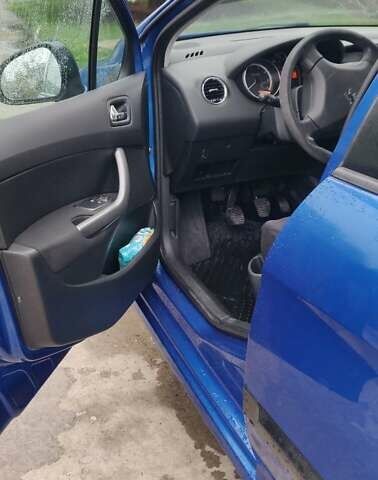 Синий Пежо 308, объемом двигателя 1.6 л и пробегом 245 тыс. км за 5900 $, фото 3 на Automoto.ua