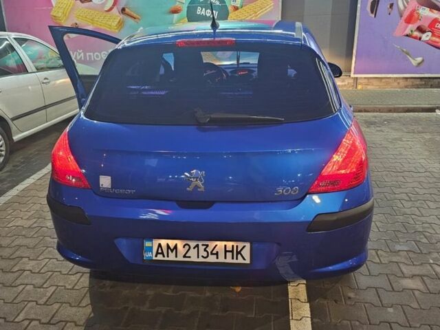 Синий Пежо 308, объемом двигателя 1.6 л и пробегом 217 тыс. км за 5700 $, фото 11 на Automoto.ua