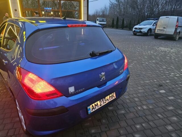 Синий Пежо 308, объемом двигателя 1.6 л и пробегом 217 тыс. км за 5700 $, фото 2 на Automoto.ua