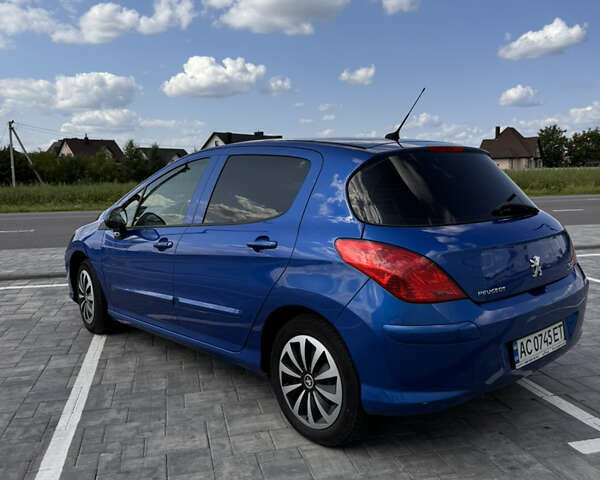 Синий Пежо 308, объемом двигателя 1.6 л и пробегом 194 тыс. км за 5800 $, фото 7 на Automoto.ua