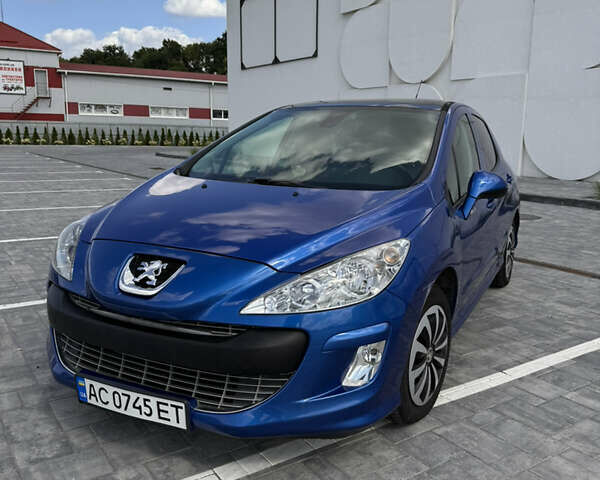 Синий Пежо 308, объемом двигателя 1.6 л и пробегом 194 тыс. км за 5800 $, фото 2 на Automoto.ua