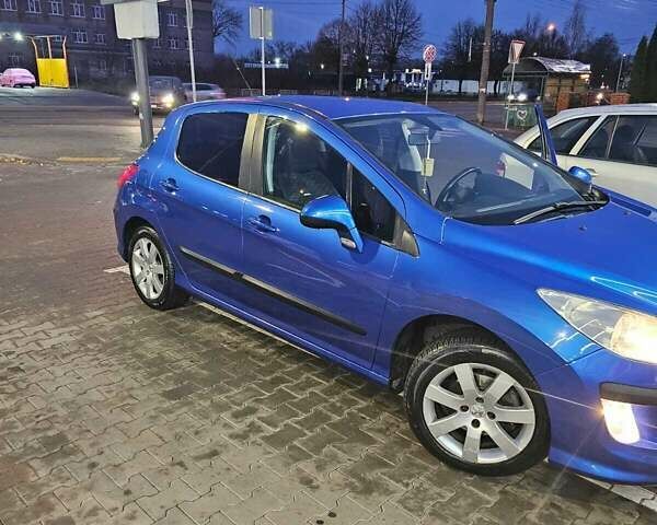 Синий Пежо 308, объемом двигателя 1.6 л и пробегом 220 тыс. км за 5500 $, фото 11 на Automoto.ua