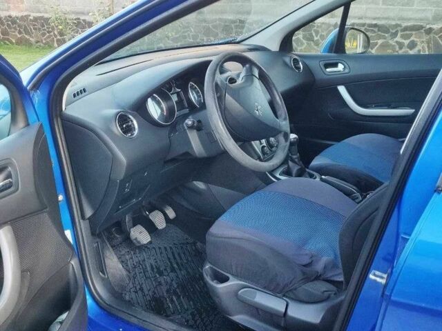 Синий Пежо 308, объемом двигателя 1.6 л и пробегом 245 тыс. км за 5500 $, фото 6 на Automoto.ua