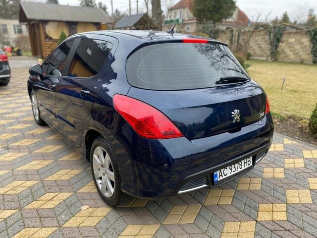 Синий Пежо 308, объемом двигателя 1.6 л и пробегом 112 тыс. км за 6500 $, фото 3 на Automoto.ua