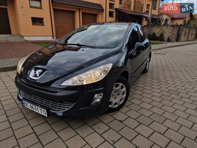 Синий Пежо 308, объемом двигателя 1.56 л и пробегом 240 тыс. км за 3900 $, фото 1 на Automoto.ua