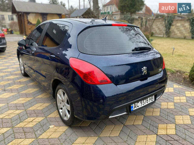 Синий Пежо 308, объемом двигателя 1.6 л и пробегом 112 тыс. км за 6200 $, фото 3 на Automoto.ua