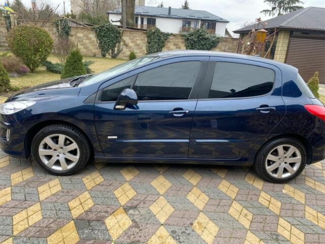Синий Пежо 308, объемом двигателя 1.6 л и пробегом 112 тыс. км за 6500 $, фото 2 на Automoto.ua