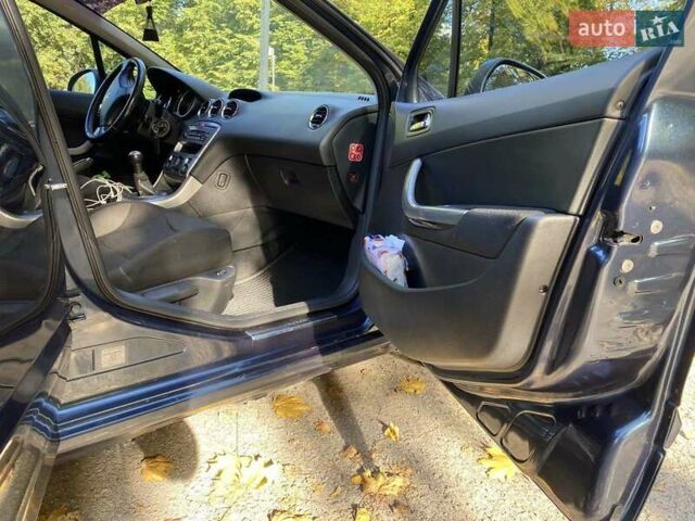 Синий Пежо 308, объемом двигателя 1.6 л и пробегом 232 тыс. км за 6500 $, фото 5 на Automoto.ua