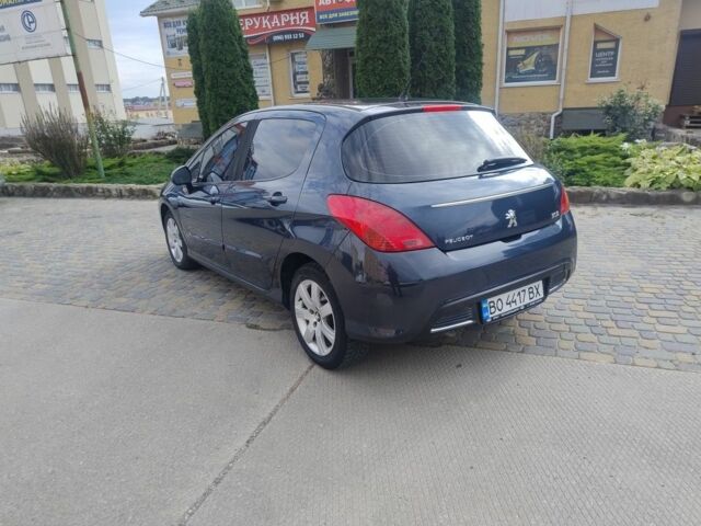Синий Пежо 308, объемом двигателя 1.6 л и пробегом 279 тыс. км за 5499 $, фото 3 на Automoto.ua
