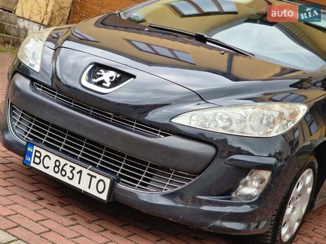 Синий Пежо 308, объемом двигателя 1.56 л и пробегом 240 тыс. км за 3900 $, фото 12 на Automoto.ua