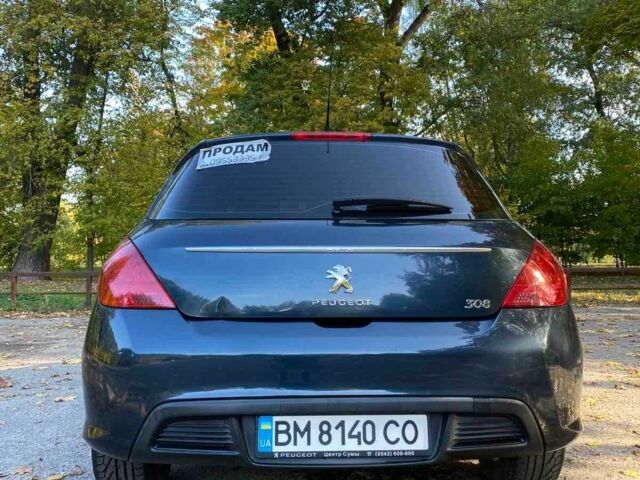 Синий Пежо 308, объемом двигателя 1.6 л и пробегом 232 тыс. км за 6400 $, фото 4 на Automoto.ua