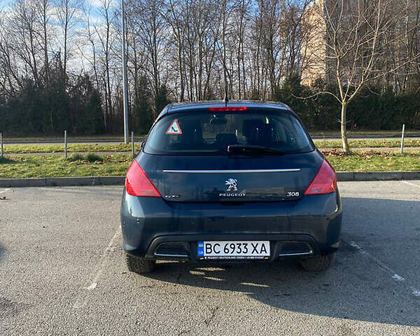 Синій Пежо 308, об'ємом двигуна 1.6 л та пробігом 159 тис. км за 8700 $, фото 2 на Automoto.ua