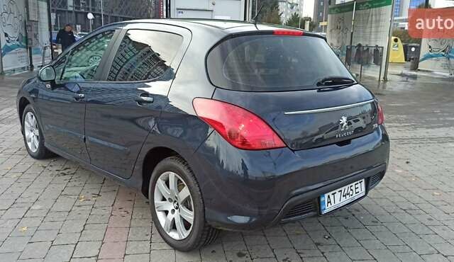 Синий Пежо 308, объемом двигателя 1.6 л и пробегом 126 тыс. км за 6400 $, фото 21 на Automoto.ua