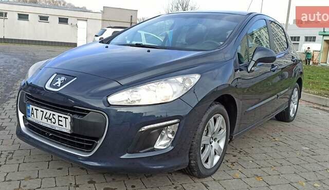 Синий Пежо 308, объемом двигателя 1.6 л и пробегом 126 тыс. км за 6400 $, фото 1 на Automoto.ua