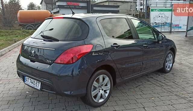 Синий Пежо 308, объемом двигателя 1.6 л и пробегом 126 тыс. км за 6400 $, фото 14 на Automoto.ua