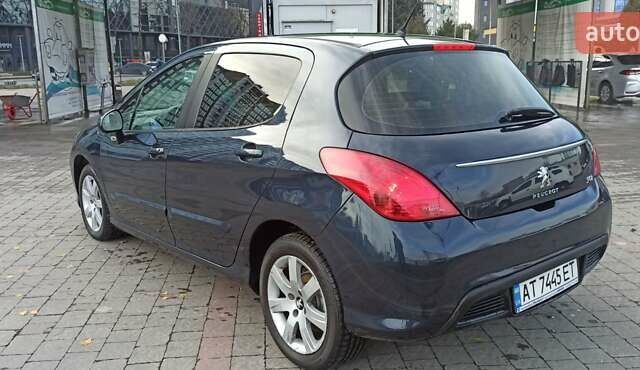 Синий Пежо 308, объемом двигателя 1.6 л и пробегом 126 тыс. км за 6400 $, фото 34 на Automoto.ua
