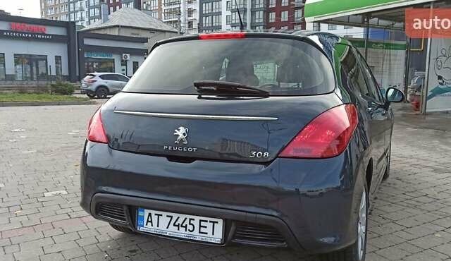 Синий Пежо 308, объемом двигателя 1.6 л и пробегом 126 тыс. км за 6400 $, фото 16 на Automoto.ua
