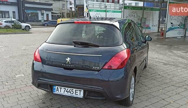 Синий Пежо 308, объемом двигателя 1.6 л и пробегом 126 тыс. км за 6400 $, фото 33 на Automoto.ua