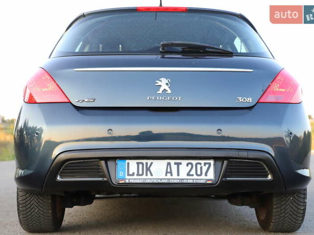 Синий Пежо 308, объемом двигателя 1.6 л и пробегом 156 тыс. км за 7950 $, фото 12 на Automoto.ua