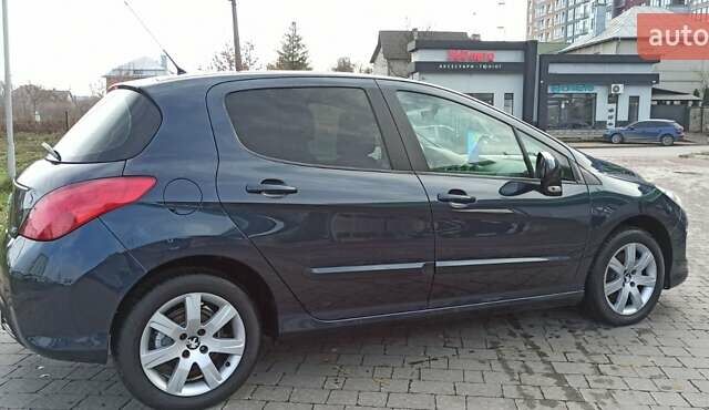 Синий Пежо 308, объемом двигателя 1.6 л и пробегом 126 тыс. км за 6400 $, фото 11 на Automoto.ua