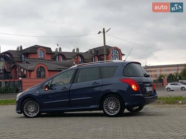 Синий Пежо 308, объемом двигателя 1.6 л и пробегом 140 тыс. км за 5750 $, фото 4 на Automoto.ua