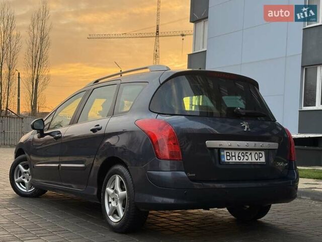 Синий Пежо 308, объемом двигателя 1.6 л и пробегом 193 тыс. км за 5600 $, фото 17 на Automoto.ua