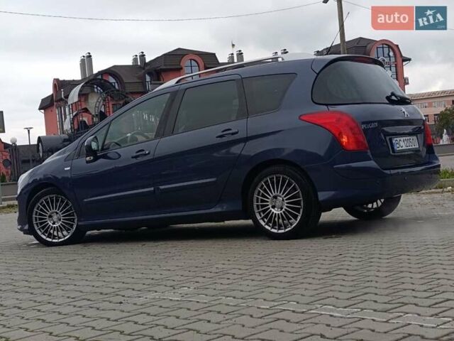 Синий Пежо 308, объемом двигателя 1.6 л и пробегом 140 тыс. км за 5750 $, фото 3 на Automoto.ua