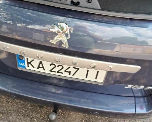 Синій Пежо 308, об'ємом двигуна 1.61 л та пробігом 240 тис. км за 6800 $, фото 24 на Automoto.ua