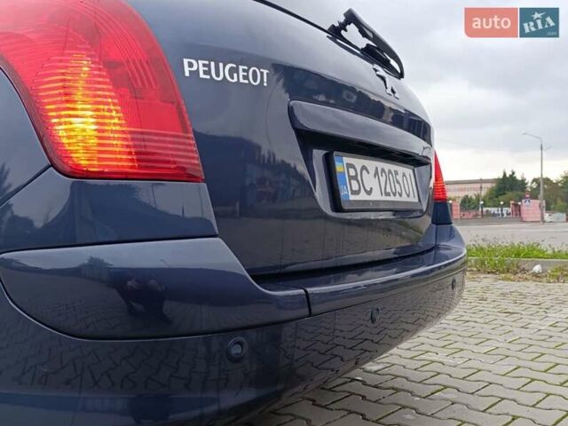 Синий Пежо 308, объемом двигателя 1.6 л и пробегом 140 тыс. км за 5750 $, фото 11 на Automoto.ua