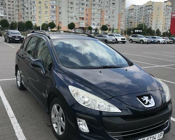 Синій Пежо 308, об'ємом двигуна 1.6 л та пробігом 247 тис. км за 4500 $, фото 1 на Automoto.ua