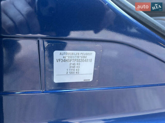 Синій Пежо 308, об'ємом двигуна 1.6 л та пробігом 110 тис. км за 5999 $, фото 18 на Automoto.ua