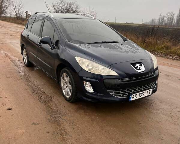 Синій Пежо 308, об'ємом двигуна 1.6 л та пробігом 320 тис. км за 4500 $, фото 4 на Automoto.ua