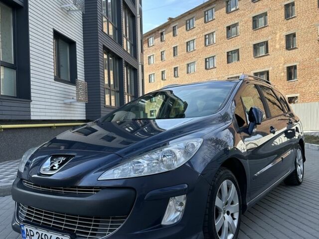 Синий Пежо 308, объемом двигателя 1.6 л и пробегом 298 тыс. км за 4900 $, фото 1 на Automoto.ua