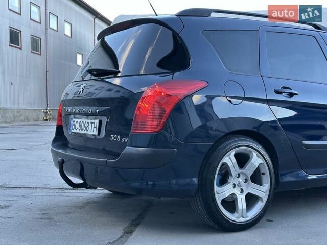Синий Пежо 308, объемом двигателя 1.6 л и пробегом 320 тыс. км за 5799 $, фото 10 на Automoto.ua