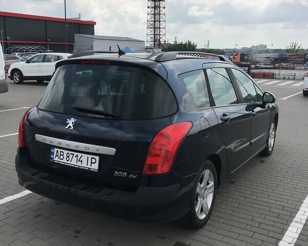 Синій Пежо 308, об'ємом двигуна 1.6 л та пробігом 247 тис. км за 4500 $, фото 4 на Automoto.ua