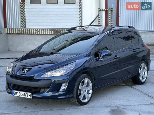 Синий Пежо 308, объемом двигателя 1.6 л и пробегом 320 тыс. км за 5799 $, фото 1 на Automoto.ua