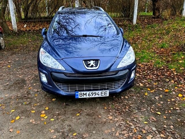 Синий Пежо 308, объемом двигателя 1.6 л и пробегом 280 тыс. км за 5700 $, фото 1 на Automoto.ua