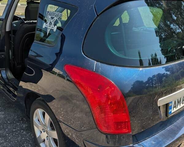 Синий Пежо 308, объемом двигателя 1.6 л и пробегом 245 тыс. км за 4950 $, фото 3 на Automoto.ua