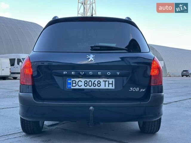 Синий Пежо 308, объемом двигателя 1.6 л и пробегом 320 тыс. км за 5799 $, фото 9 на Automoto.ua