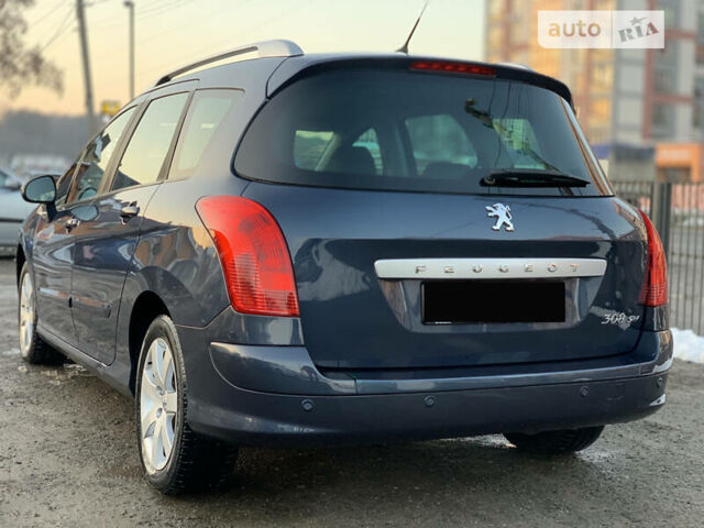 Синій Пежо 308, об'ємом двигуна 1.6 л та пробігом 133 тис. км за 5555 $, фото 7 на Automoto.ua