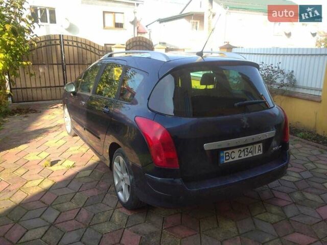 Синий Пежо 308, объемом двигателя 1.6 л и пробегом 167 тыс. км за 5450 $, фото 2 на Automoto.ua