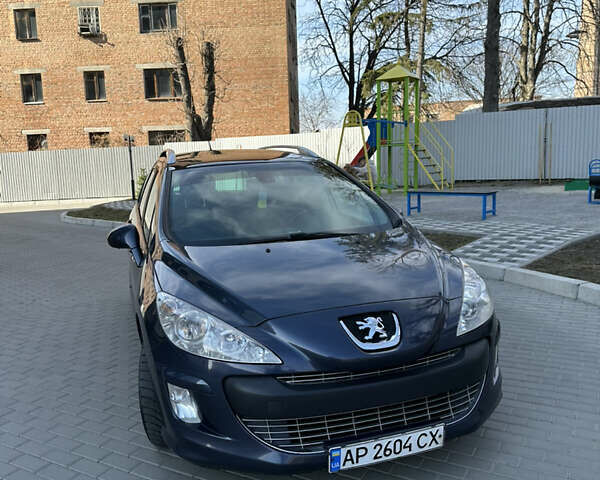 Синий Пежо 308, объемом двигателя 1.6 л и пробегом 303 тыс. км за 4900 $, фото 1 на Automoto.ua