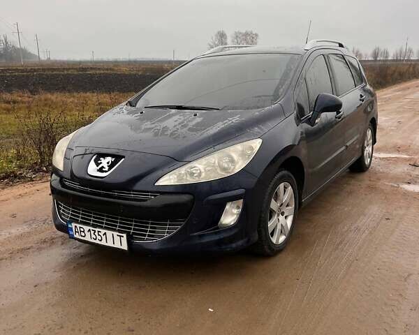 Синій Пежо 308, об'ємом двигуна 1.6 л та пробігом 320 тис. км за 4500 $, фото 3 на Automoto.ua