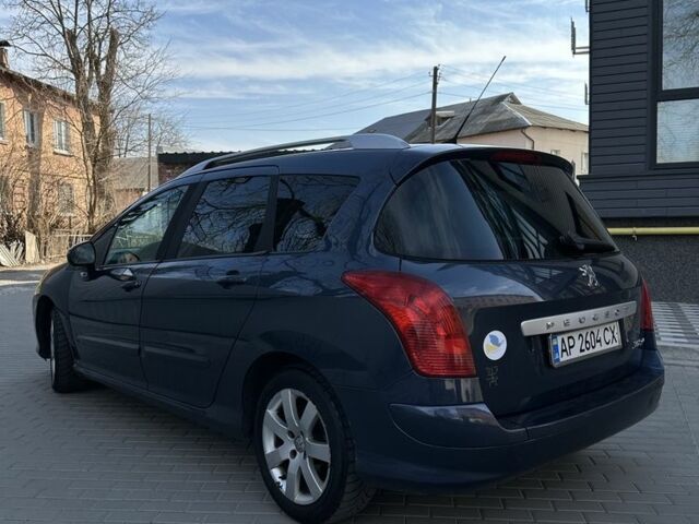 Синий Пежо 308, объемом двигателя 1.6 л и пробегом 298 тыс. км за 4900 $, фото 3 на Automoto.ua