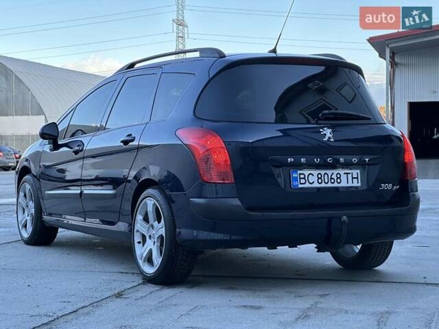 Синий Пежо 308, объемом двигателя 1.6 л и пробегом 320 тыс. км за 5799 $, фото 8 на Automoto.ua