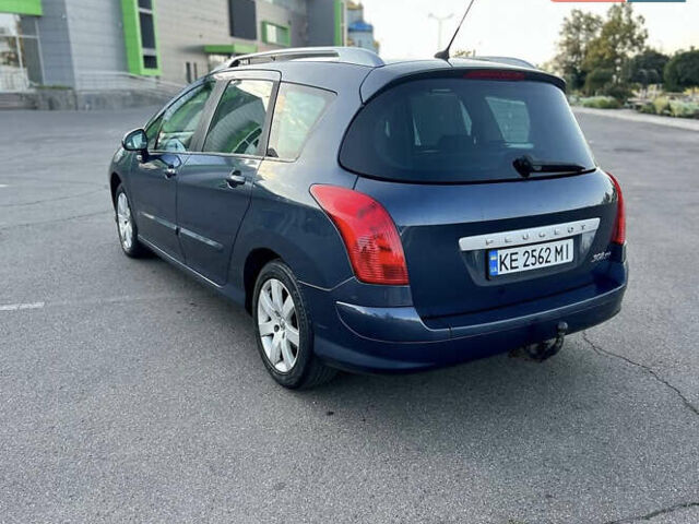 Синий Пежо 308, объемом двигателя 1.6 л и пробегом 245 тыс. км за 5300 $, фото 2 на Automoto.ua
