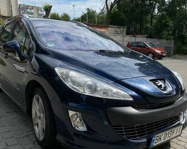 Синий Пежо 308, объемом двигателя 1.6 л и пробегом 173 тыс. км за 6600 $, фото 11 на Automoto.ua