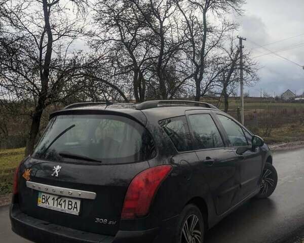 Синій Пежо 308, об'ємом двигуна 1.56 л та пробігом 139 тис. км за 6200 $, фото 2 на Automoto.ua
