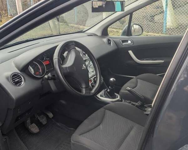 Синій Пежо 308, об'ємом двигуна 1.56 л та пробігом 139 тис. км за 6200 $, фото 9 на Automoto.ua